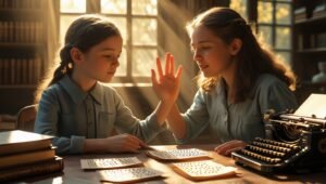 بنت التحقت بجامعة هارفارد لا ترى و لا تسمع و لا تتكلم و و تفوقت على الجميع phoenix 10 a dramatic and inspiring cinematic portrait showing 0