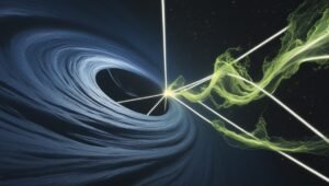 حل مشكلة المادة المظلمة ومشكلة فقدان المعلومات داخل الثقب الأسود..الجزء الرابع phoenix 10 a highly conceptual and abstract visualization of t 0 (1)