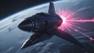 مشروع ناسا المرعب لصنع محركات الدفع النووي بالمادة المضادة phoenix 10 a highly detailed cinematic and visually terrifying 0